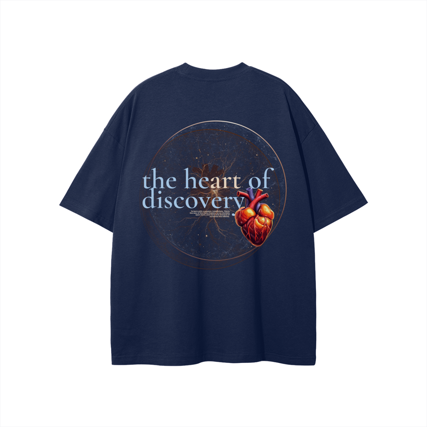 heart,art,discovery,burn,passion,fire,red,tee,orange,infinite