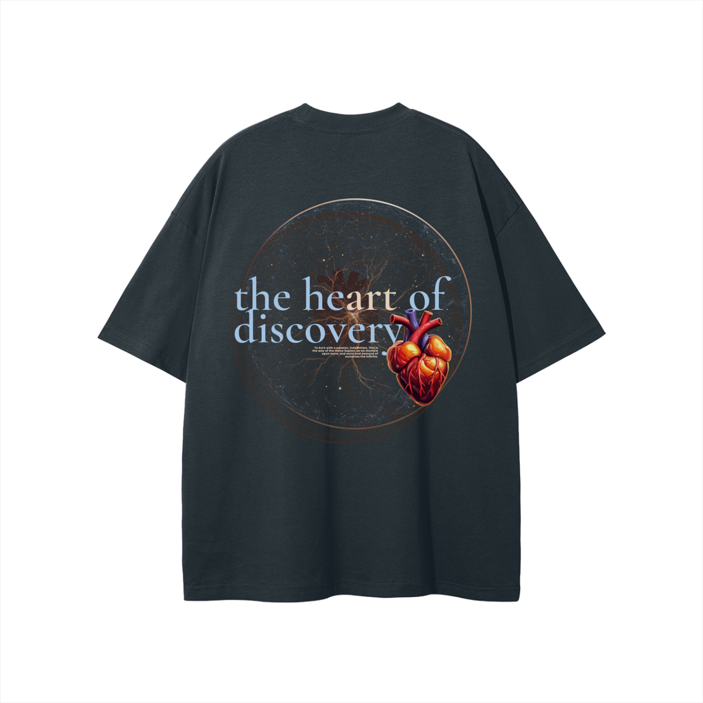 heart,art,discovery,burn,passion,fire,red,tee,orange,infinite