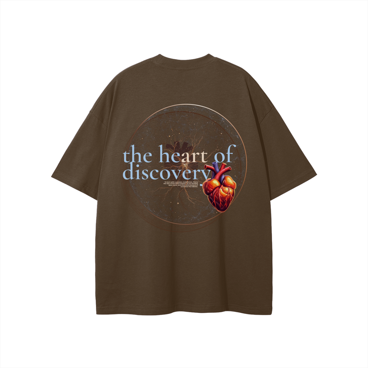heart,art,discovery,burn,passion,fire,red,tee,orange,infinite